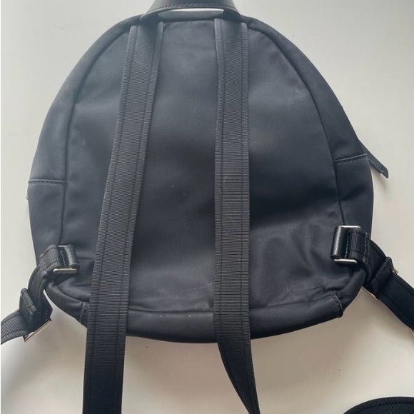 EUC Kate Spade Large Black Nylon Backpack Bag Super Clean Interior - Picture 4 of 5